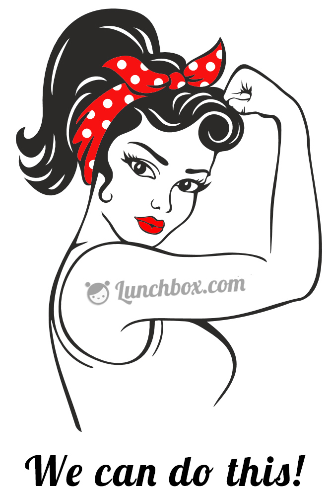 Rosie the Riveter Lunch Box