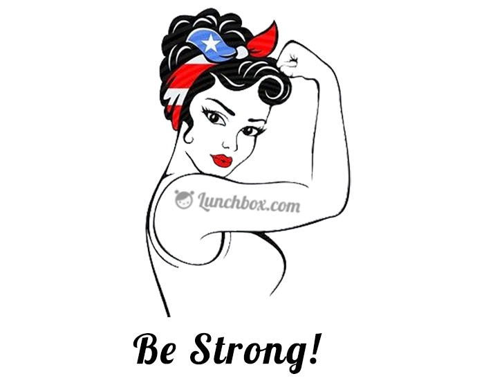 Rosie the Riveter Be Strong
